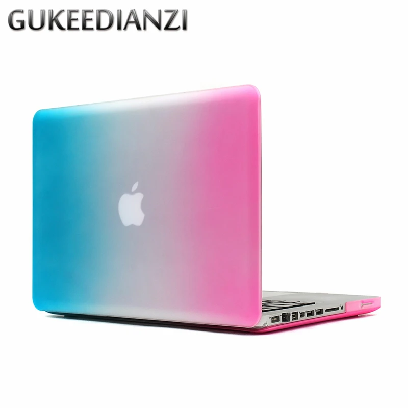GUKEEDIANZI матовый Радужный защитный чехол для Macbook Pro 15 4 &quotno Retina MC721 MC723 MB471 MA896