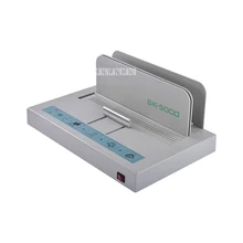 Горячая машина термоклеевая переплетная настольная идеальная бумажная термопереплет электрическая металлическая, для книги Maquina De Encuadernadora