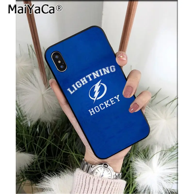 MaiYaCa Tampa Bay Lightning чехол для телефона высокого качества для Apple iPhone 8 7 6 6S Plus X XS MAX 5 5S SE XR Чехол для мобильного телефона - Цвет: A12