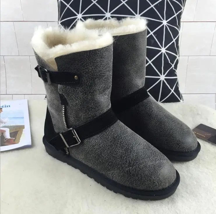 

Magic Baini ladies snow boots, non-slip wear-resistant, warm and comfortable, exquisite workmanship, product phase perfect, beau