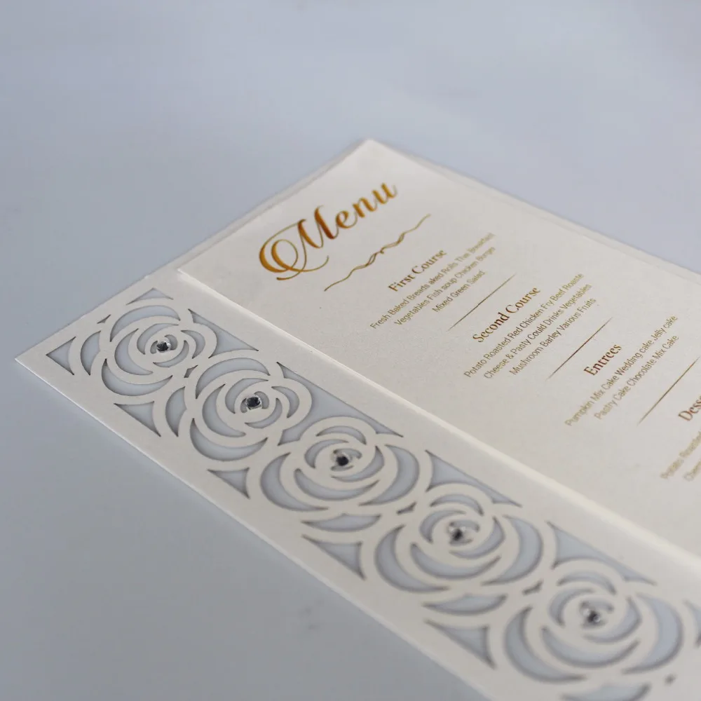 Off White Wedding Invitations