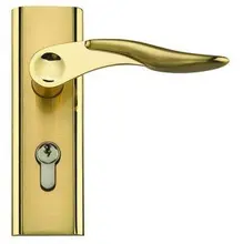 Wholesale- Zinc Alloy Lever Handle door lock Free Shipping