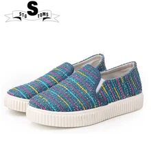 Женская полотняная обувь высокого качества без каблука-root женская обувь женщина открытый twm0002