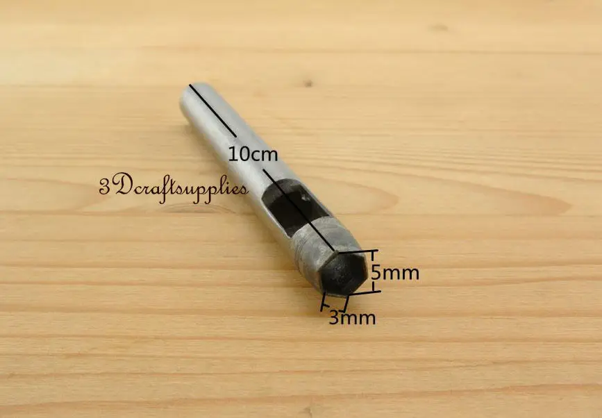 

cutting die leather puncher Hole Gasket Cutter Punch Set tool hexagon 5 mm S133