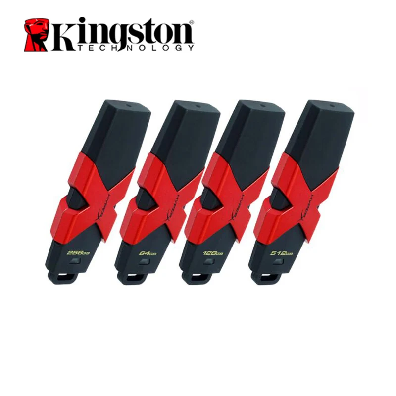 Kingston HyperX Savage USB 3,1 флеш-накопитель 512 ГБ флэш-диск HXS3 флэш-накопитель 64 Гб 128 256 350 МБ/с. читать Скорость высокое в виде ручки