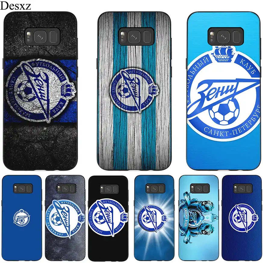 Силиконовый для мобильных телефонов Чехол для Samsung Galaxy A3 A5 A6 A7 A8 A9 A10 A30 A40 A50 A70 J6 плюс Чехол зенит логотип футбольного клуба
