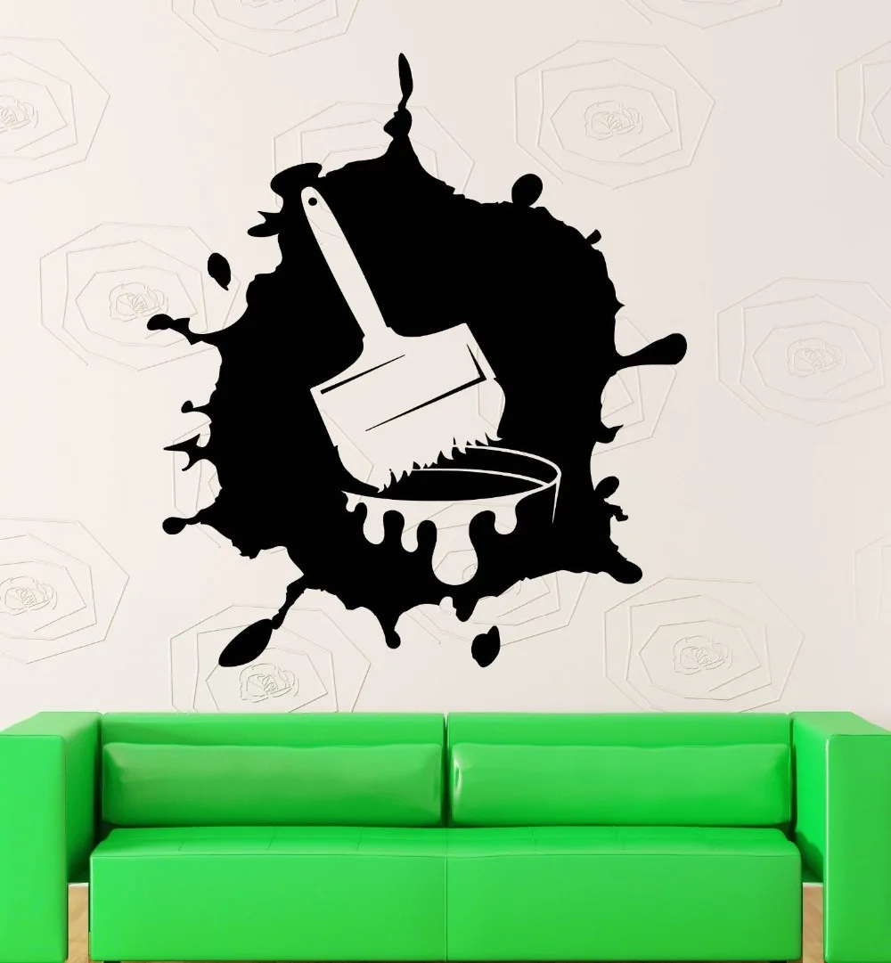 Wall Sticker Vinyl Decal Paint Modern Art Room Decor Home-in Wall