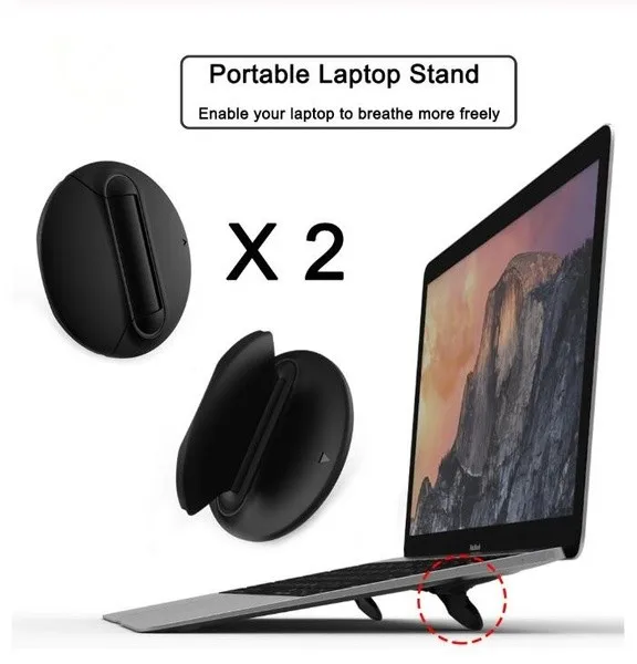

Laptop Vertical Stand Laptop Accessories Support Pc Portable for MacBook Air 13 case Notebook Stand for a Laptop Universal black