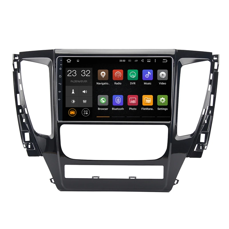 9 inch  Android 8.0 6.0 7.1 Car DVD Player GPS for MITSUBISHI PAJERO 2016- octa 8 core 4g ram 32g RADIO navigation deckless atv gps