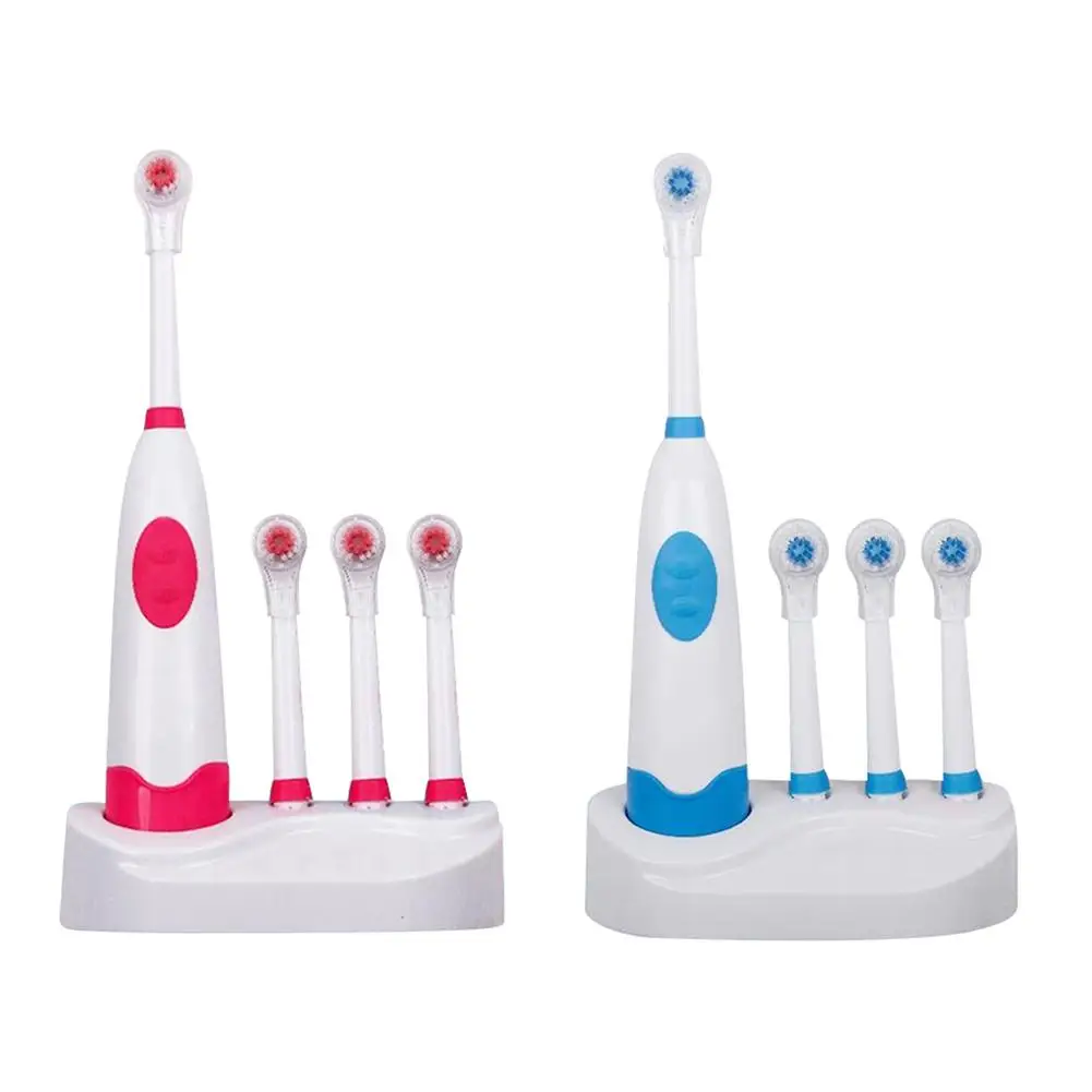 

Electric Toothbrush Sonic Wave Battery Top Quality Smart Chip Toothbrush Head Replaceable Whitening Healthy Best Gift