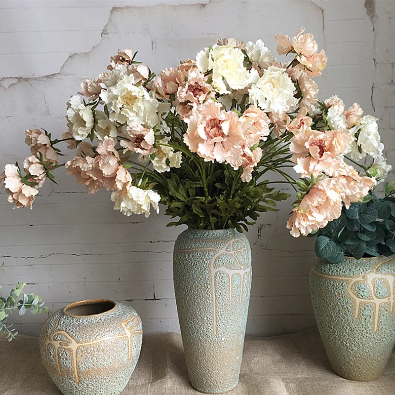 3 Heads Pinnacle flower branch Artificial Flowers for Home garden Decoration decorative Simulation silk flores fake flower 3 Heads Pinnacle flower branch Artificial Flowers for Home garden Decoration decorative Simulation silk flores fake flower