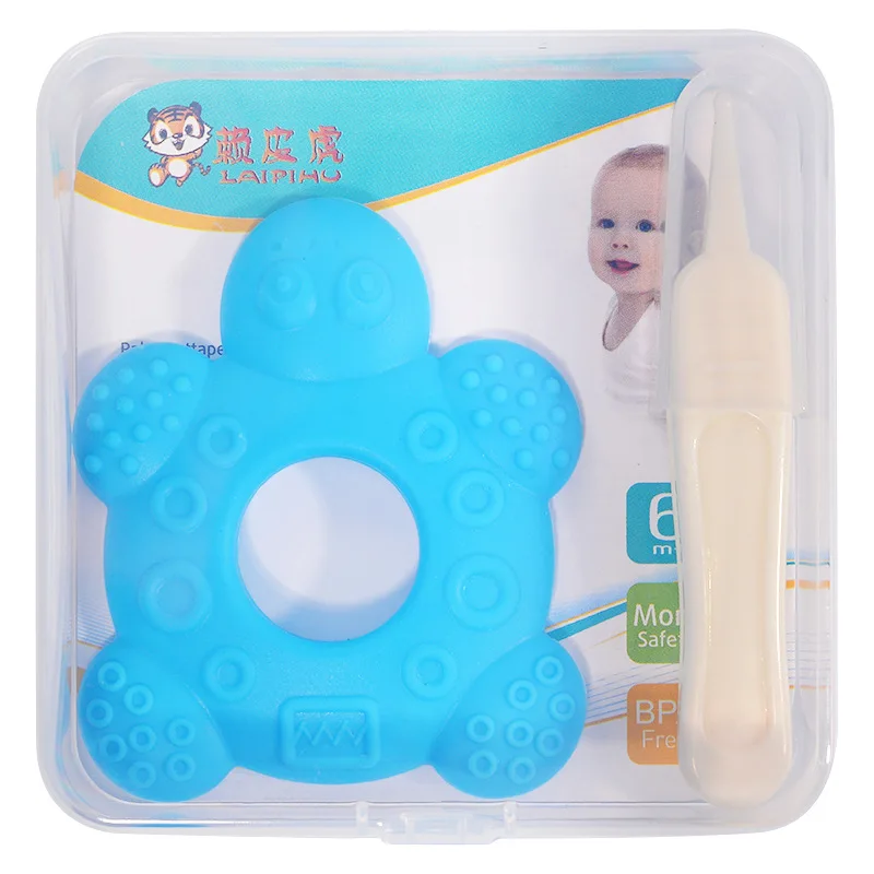 1Set Silicone Baby Teether Nature Infant Teething Grasping Chew Toy DIY