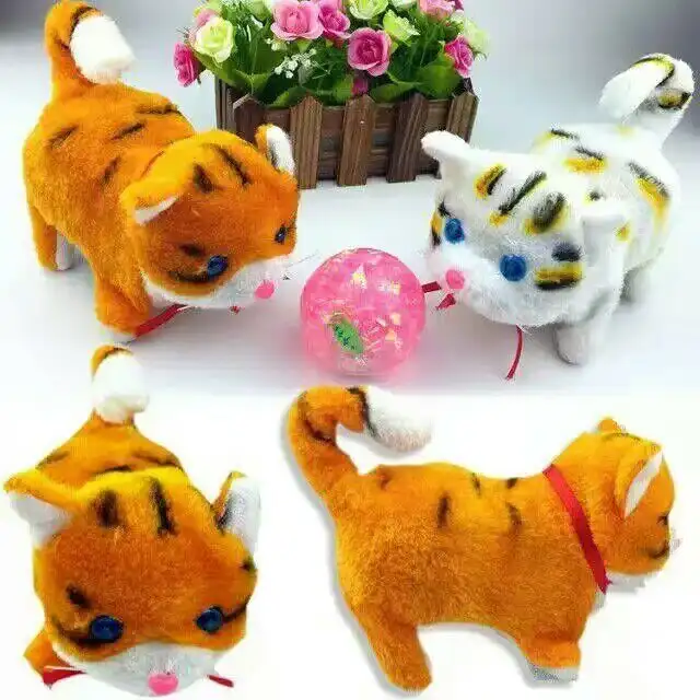 peluche chat mignon