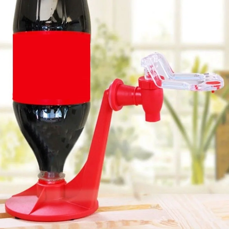 

Magic Tap Saver Soda Dispenser Coke Bottle Upside Down Drinking Water Dispense Machine for Gadget Party Drink Machines Bar Tools