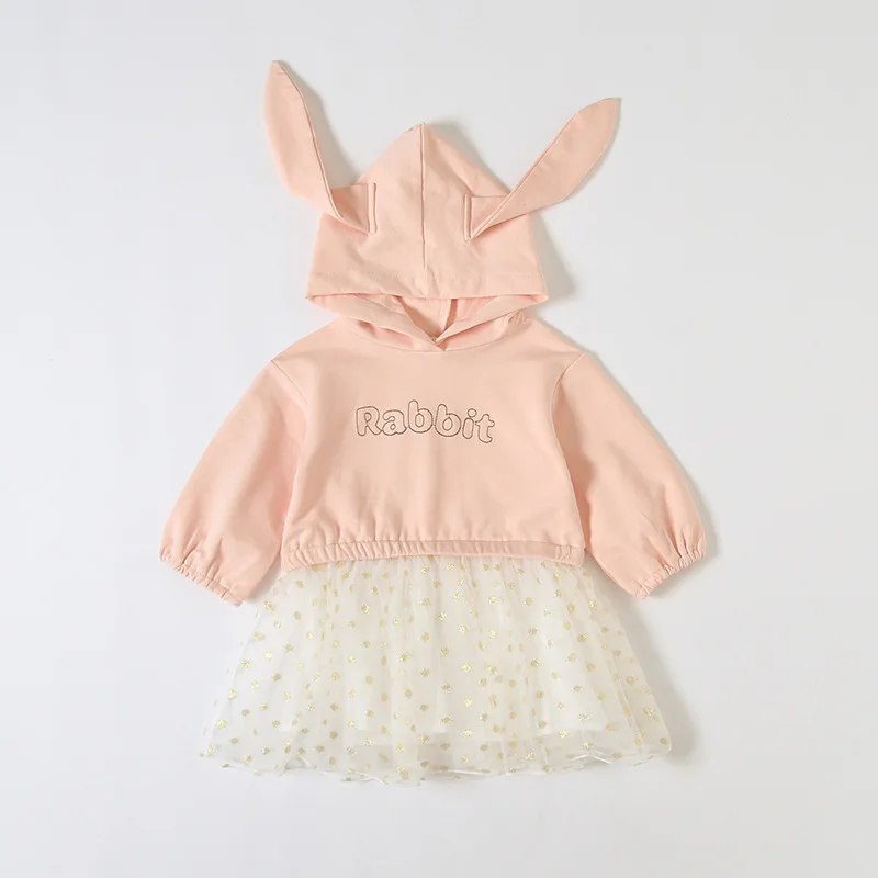 

Baby Girls Dress Toddler Rabbit sequined Girls Dresses Party Wedding birthday Dress For Girls 0-3Y