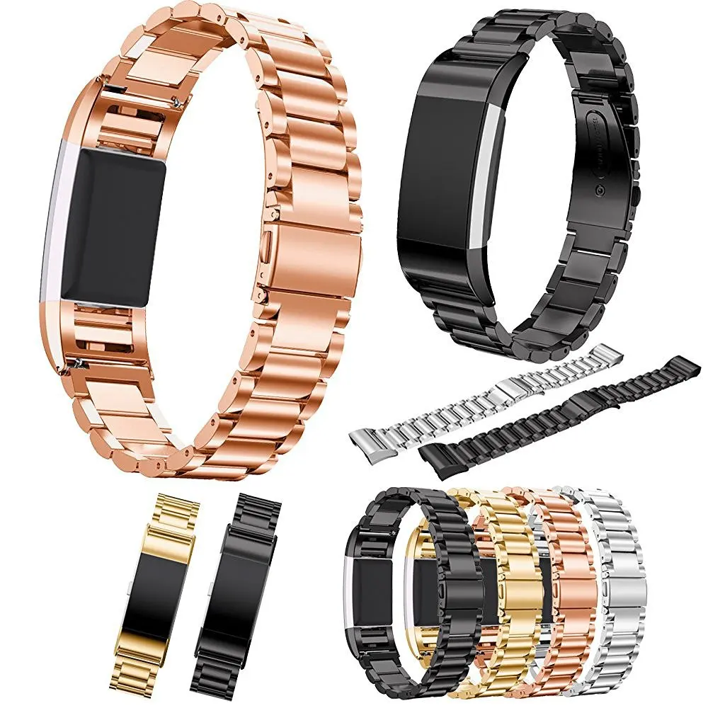 

Joyozy For Charge 2 Band Stainless Steel Smart Watch Strap For Fitbit Charge 2 Watch Bracelet Replacement Stainless Steel