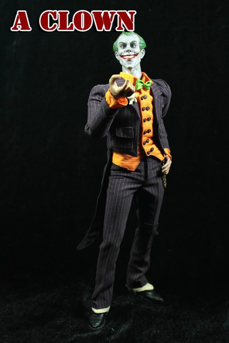 

1/6 BBK002 Comic Style Joker A Clown Full Set Figures for Toys Gifts Collections
