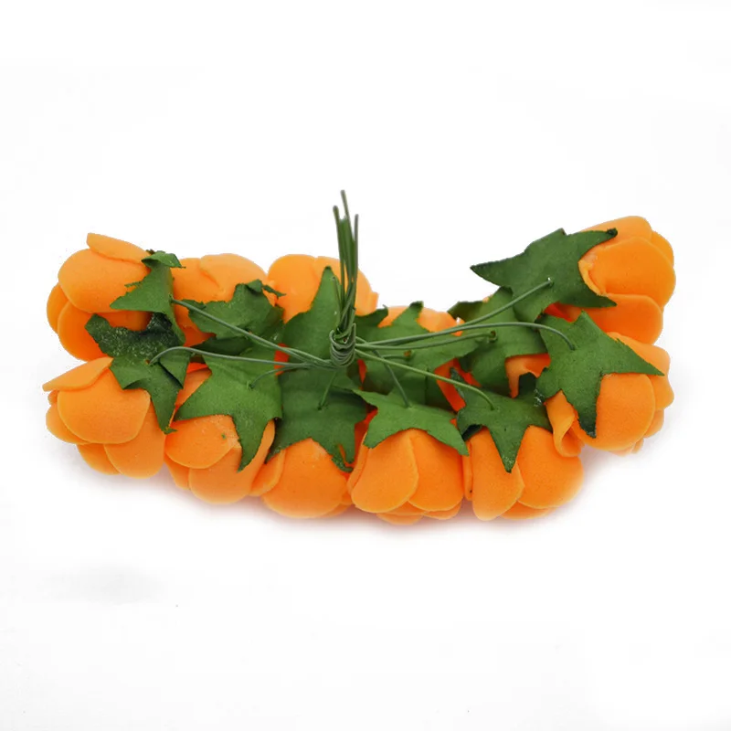36/72pcs 2CM Mini Foam Rose Artificial Flowers For Wedding Car Decoration DIY flowers Home Wreath Decorative Bridal Fake Flower 36/72pcs 2CM Mini Foam Rose Artificial Flowers For Wedding Car Decoration DIY flowers Home Wreath Decorative Bridal Fake Flower