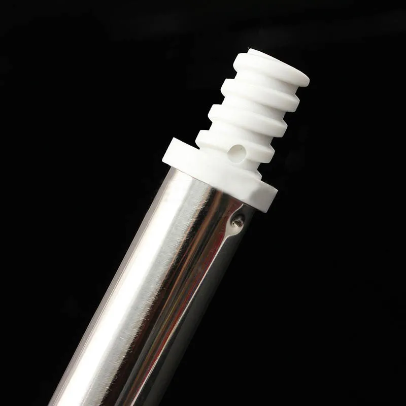 1pcs Cleaning Brush Bathroom Toilet Brush with Stainless Steel Handle White Head For Bathroom Cleaning Tools