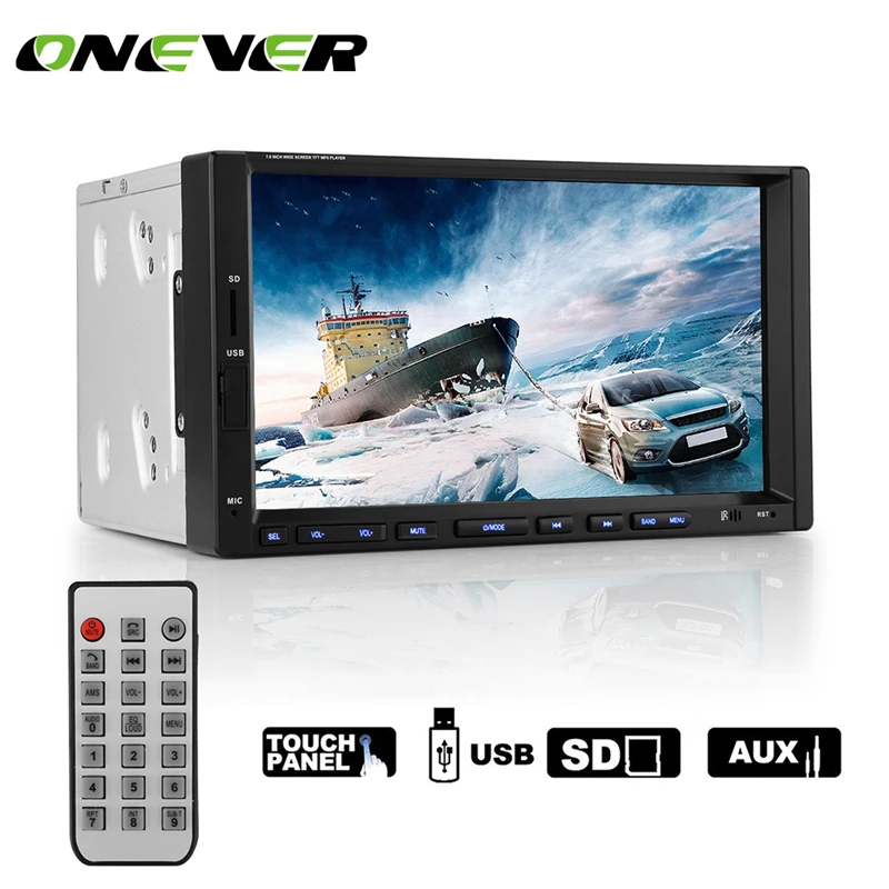 

7 Inch Android Bluetooth CarMP5 Player Stereo Touch Screen Car Radio Player Support Multiple Languages hands Free Rear Camera