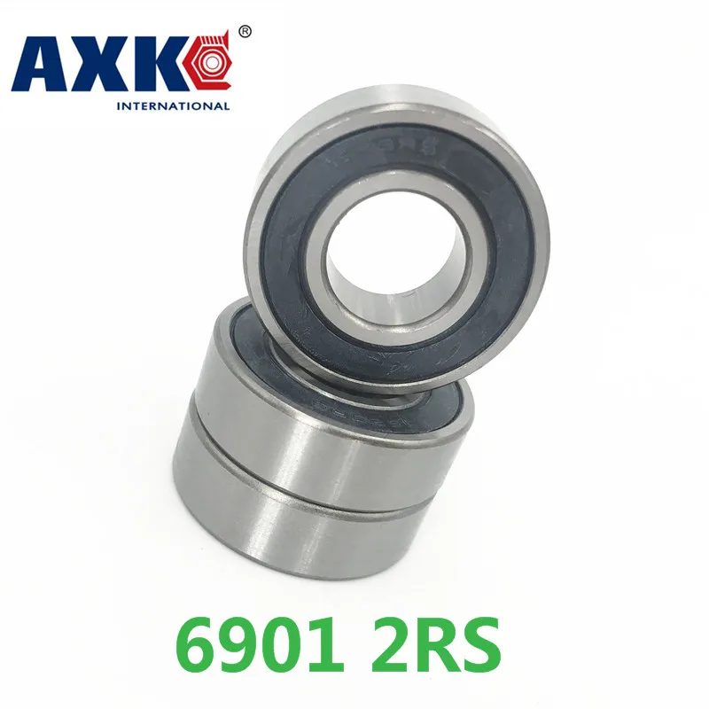 Axk 6901 2rs Abec-1 (10 шт.) 12x24x6 мм метрические тонкие подшипники 61901rs 6901rs | Обустройство