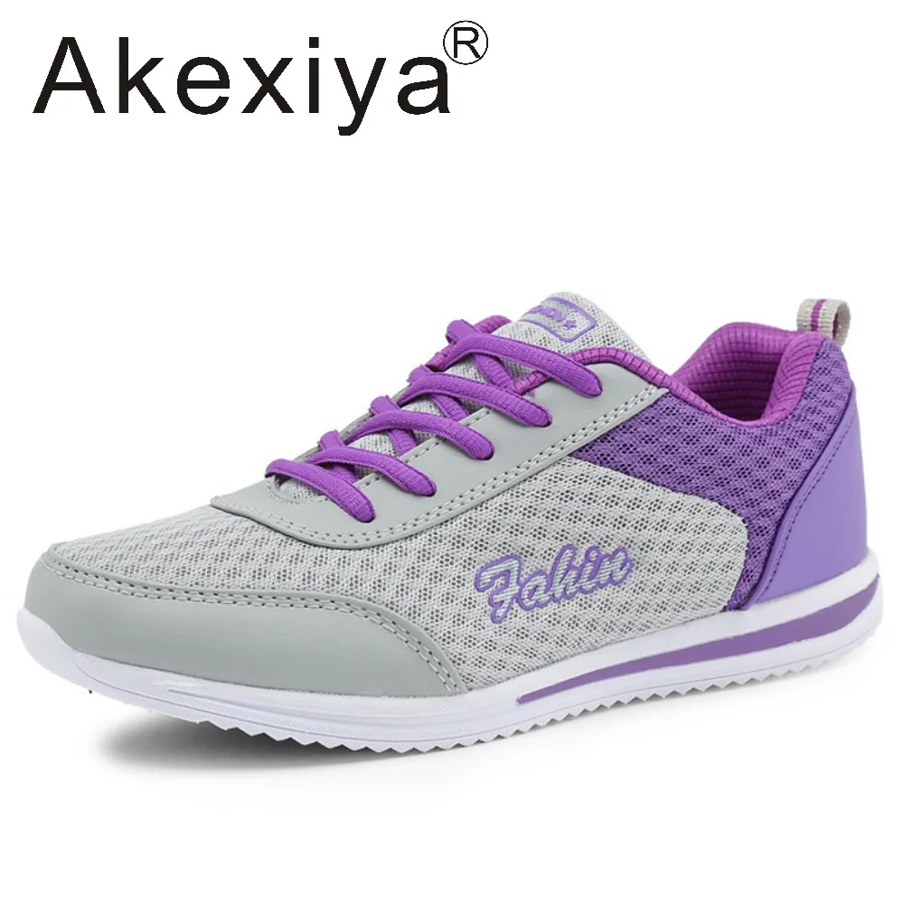 Akexiya women's tennis shoes breathable cushioning ...