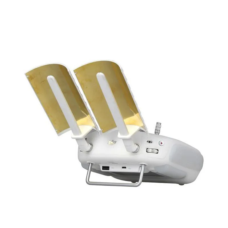 DJI Phantom 4 3 Inspire 1 Remote Control Signal Booster Extended Range Board Copper Parabolic Antenna