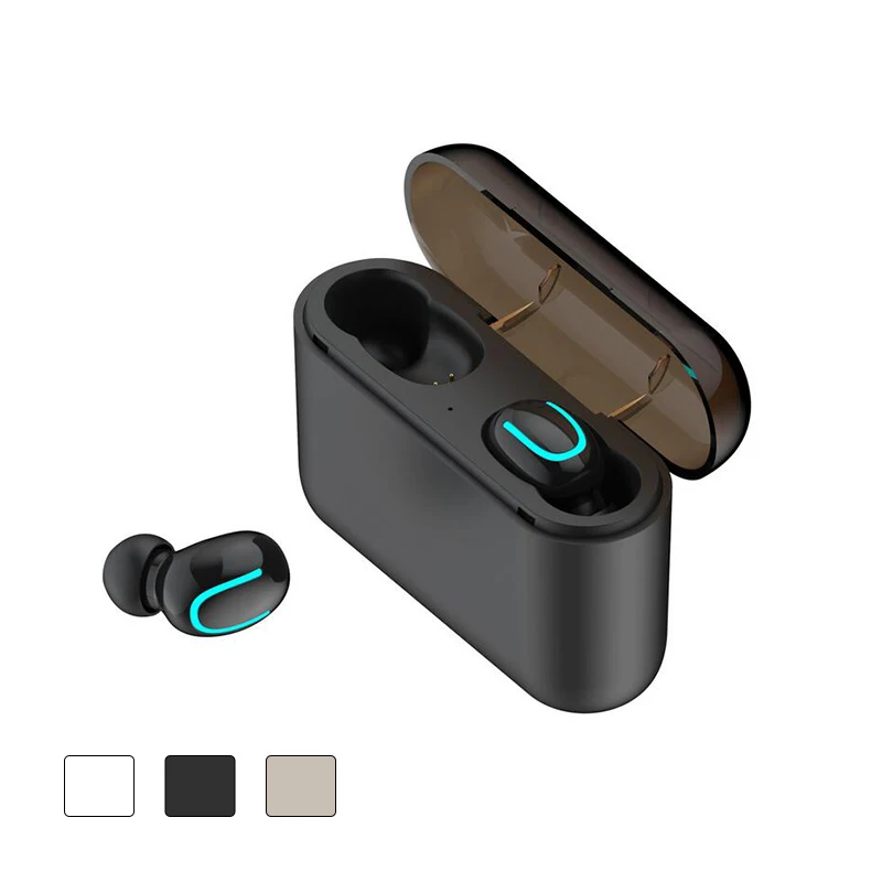 

HBQ Q32 TWS Wireless Earphones Headset Ture Bluetooth 5.0 Headset With Mic Mini Bluetooth Earbud Cordless Earphone