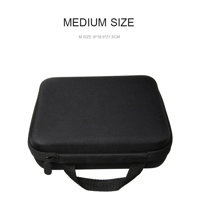 Travel Case Storage Collection Bag Box Protective Action Cameras Bags for Gopro Hero 34 Sj4000 for Xiaomi Yi Action Camera (6)