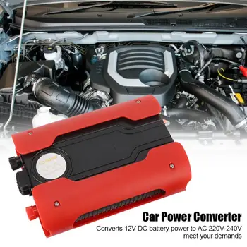 

Car Power Converter DC 12V to AC 220V-240V 500W Power Inverter Converter 2 USB Charging Modified Wave car accessories