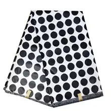 Анкара ткань Африканская настоящая восковая печать хлопок ткань настоящая java Воск нигерийская Ткань 6 ярдов/лот для свадебного платья