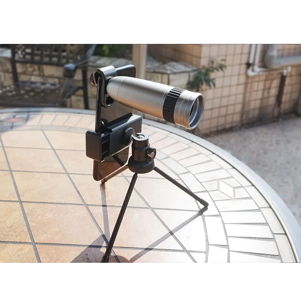 

Cell Phone Lens 20X Optical Zoom Lens Clamp with Tripod for Universal Smartphones GT66