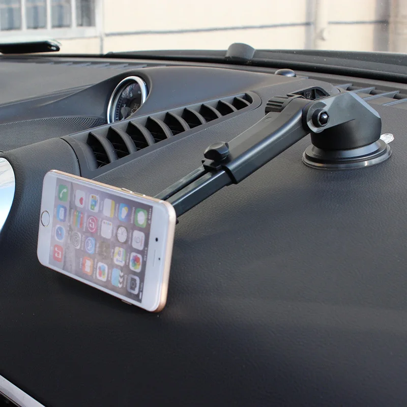 Universal Car Phone Holder Stand ABS+PC Adjustable Flexible