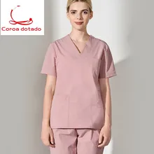 Костюм для мытья рук, Раздельный костюм для мужчин и женщин, с коротким рукавом, щетка для рук, стоматологический косметолог, оральный костюм для домашних животных