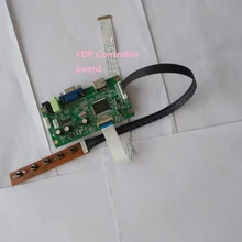 Для NV140FHM-N4B lcd DIY 30Pin комплект платы контроллера VGA EDP HDMI монитор драйвер экрана дисплея 1920 × 1080 светодиодный EDP 14"