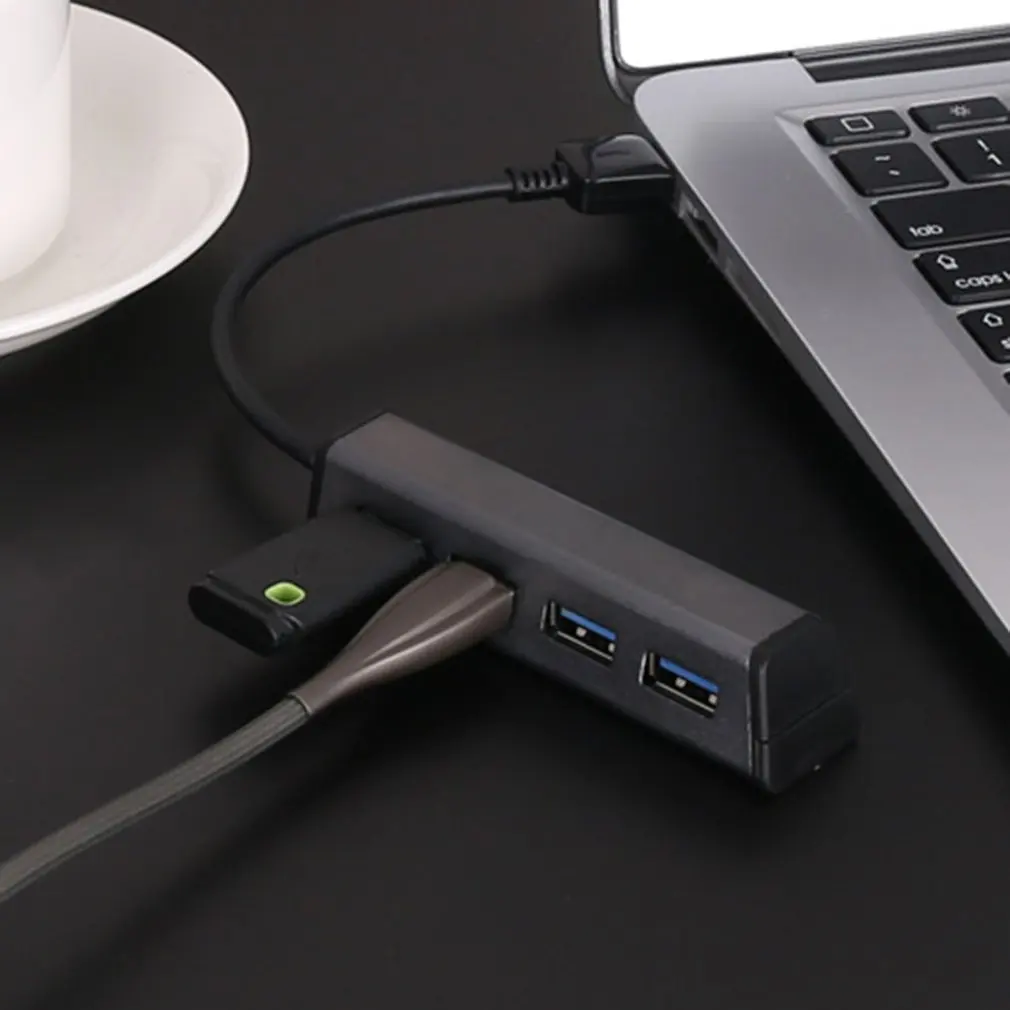 USB 3,0 концентратор Алюминиевый мульти-в-одном кард-ридер концентратор с подставкой для мобильного телефона