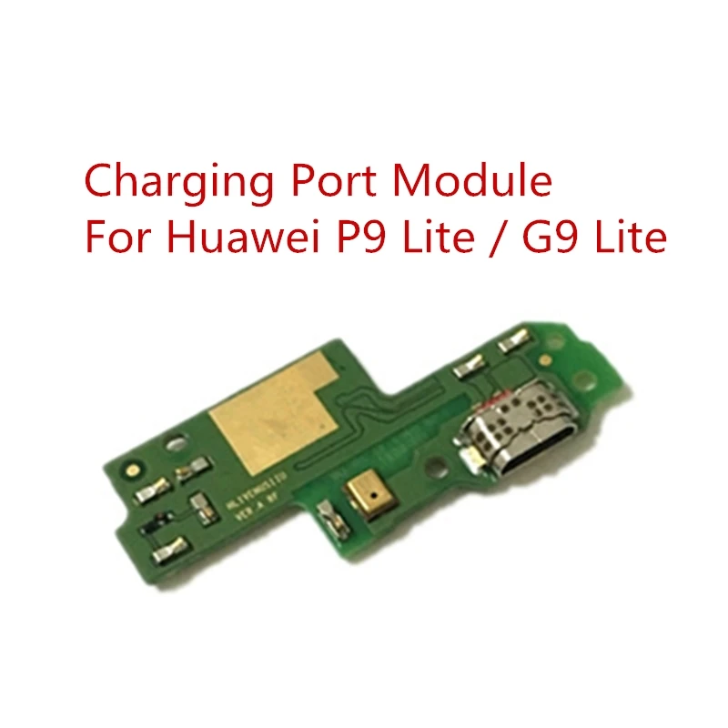 Для Huawei P9 Lite/G9 Lite USB зарядное устройство зарядный порт гибкий кабель+ микрофонный модуль USB док-станция разъем ремонт запасных частей