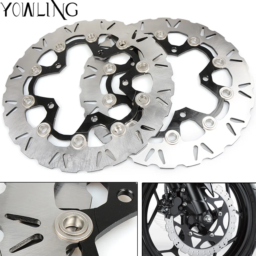 CNC High quality Motorcycle Front Floating Brake Disc Rotor for SUZUKI GSX1300R HAYABUSA K8 K9 K10 2008 2009 2010 2011 2012 2013 CNC High quality Motorcycle Front Floating Brake Disc Rotor for SUZUKI GSX1300R HAYABUSA K8 K9 K10 2008 2009 2010 2011 2012 2013