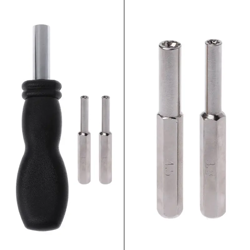 

2Pcs Professional Screwdriver 3.8mm + 4.5mm Security Tool Bit Gamebit For Nintend NES N64 Gameboy
