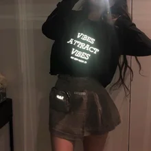 3M блестящие Летние Плиссированные юбки средней длины в клетку с буквенным принтом, женские юбки в стиле Харадзюку с высокой талией, jupe cuir femme, уличные вечерние юбки для школы