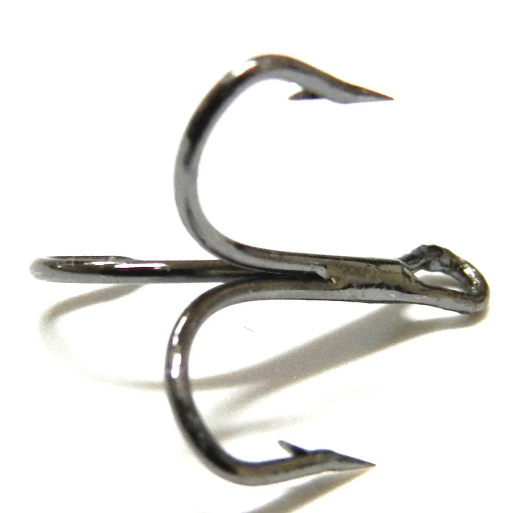 25PCS Sharpe strong VMC 4 Black Nickle Round Bend Sea Fish Hook High