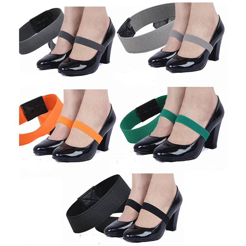 Leyou/Женская обувь на каблуке; эластичная резинка на ремешке для обуви; шнурки на ремешке; цветные эластичные шнурки