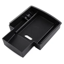 Car styling, la versión más nueva para guantera de coche caja de reposabrazos almacenamiento secundario para Audi A4 B8 A5 S5 2013-2018, accesorios para automóvil