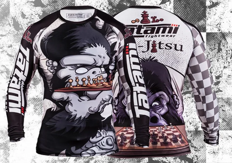 Tatami Chess Gorilla Rash Guard