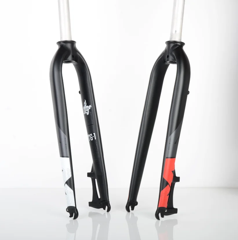 AM TG-1 Mtb вилка 2" /27,5"/2" дисковый тормоз жесткая Велосипедная вилка