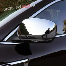 Chrome Style! Auto Side Rearview Mirror Cover Trim ABS Sticker Accessiores For Renault Kadjar 2015 2016 2017 Car Styling