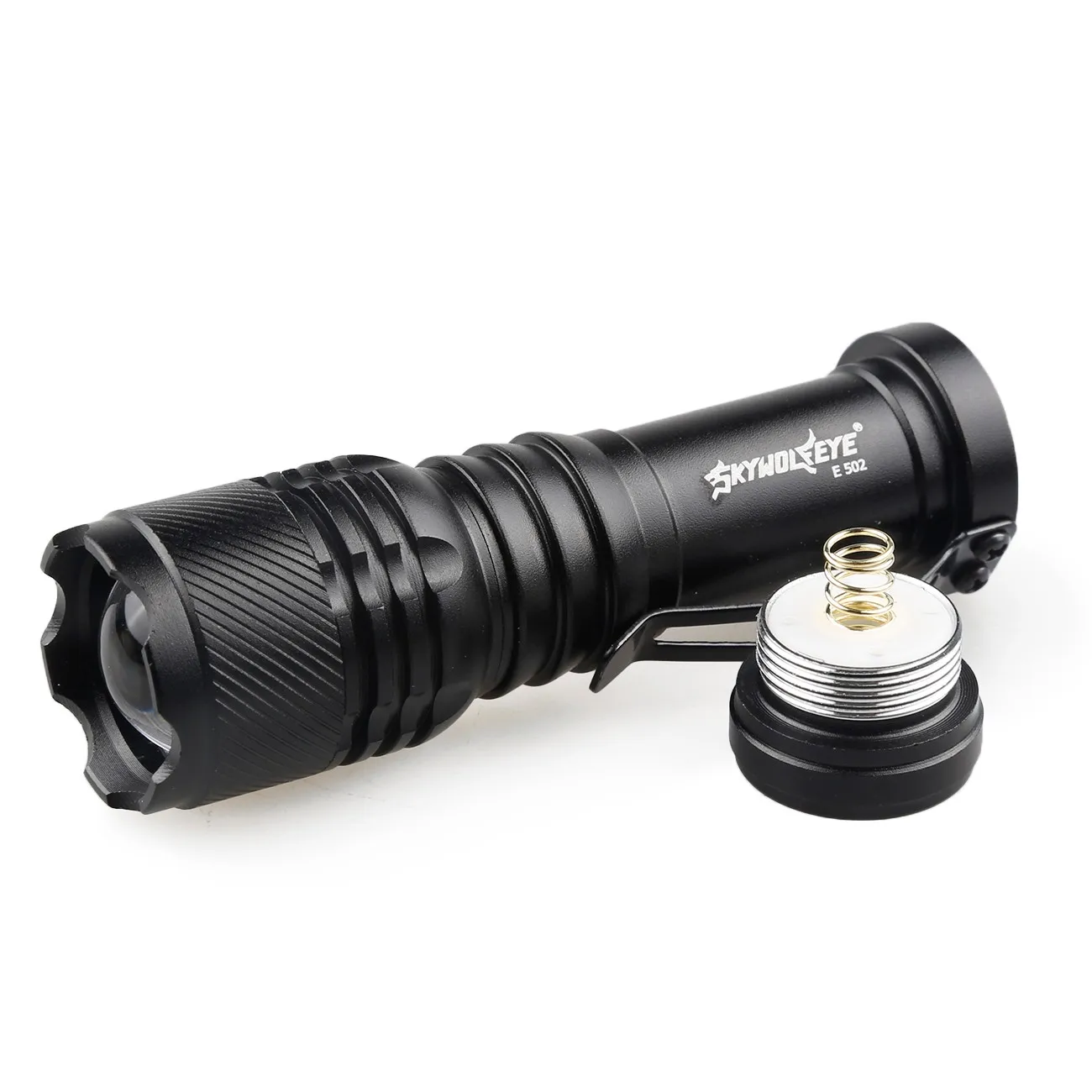 

Hot 3 Modes ZOOMABLE LED Flashlight Torch Super Bright 2000LM CREE Q5 AA/14500 Powered