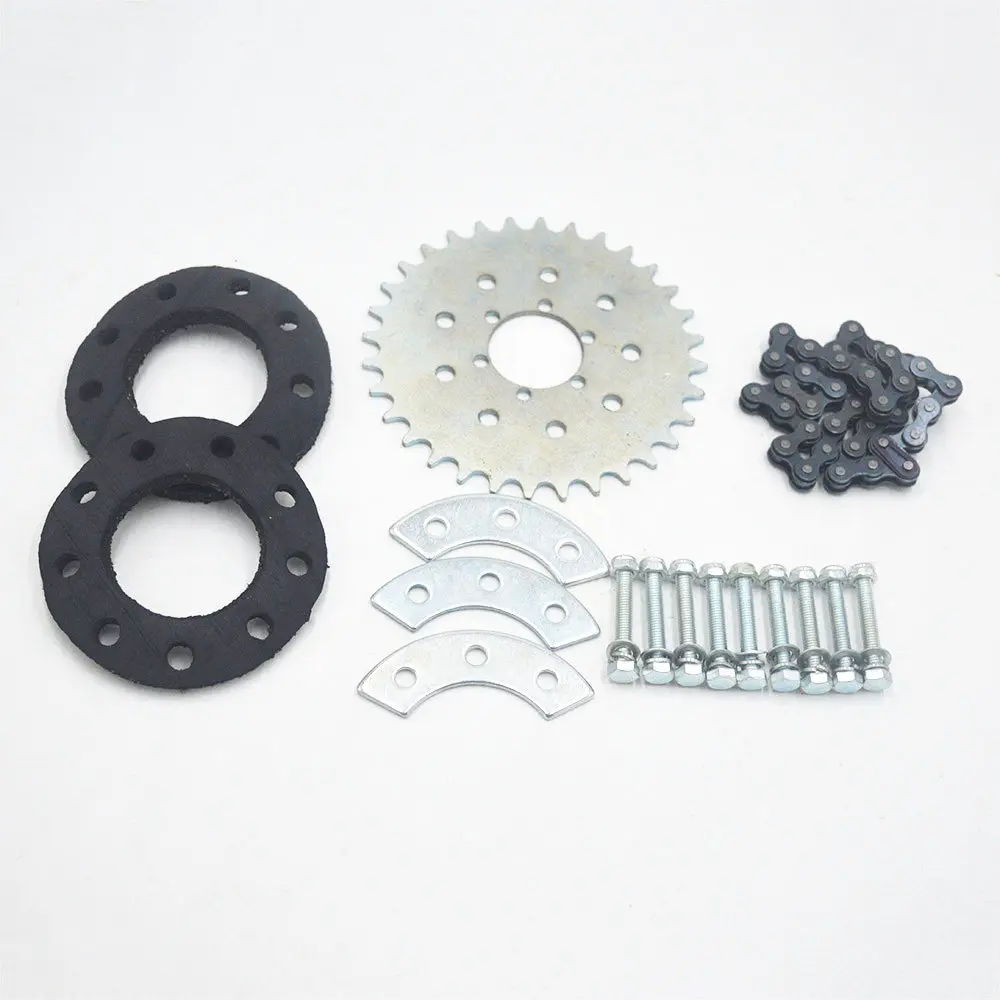 Clearance Newest Electric Bike Conversion Kit Can Fit Most Of Common Bicycle Use Spoke Sprocket Chain Drive 36V 450W Motor Bike Conversion 3