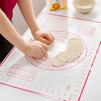 High quality Silicone Fiberglass Baking Sheet Cakes Bakeware Liner Pad Mat Rolling Pastry Mat Dough Mat Baking Pastry Tools