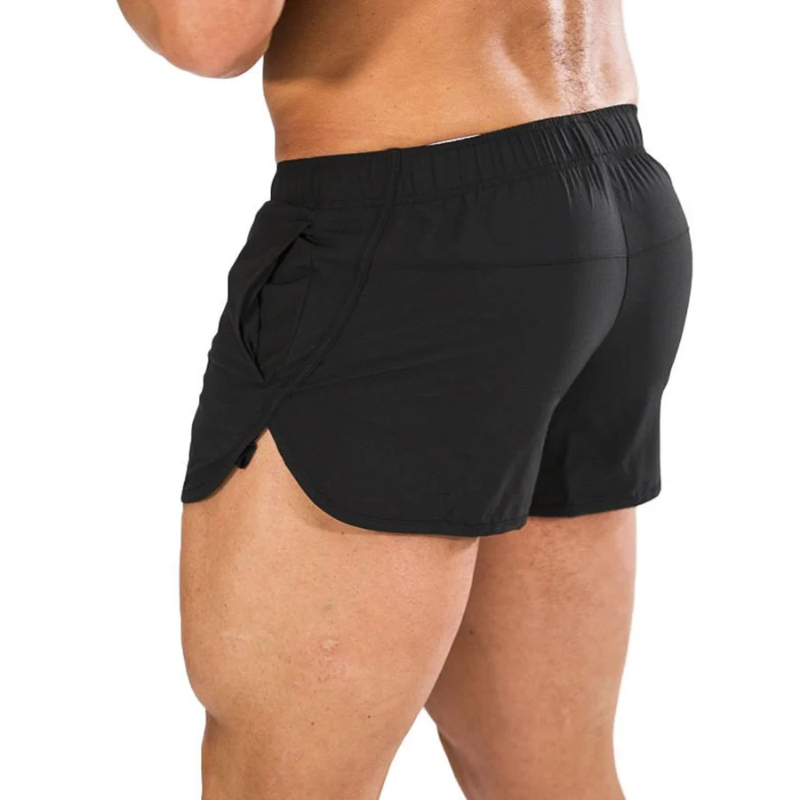 Calção de banho masculino, calções de surf, sunga, cuecas masculinas, calças curtas de praia seca rápida, calças de surf, roupa de banho, verão